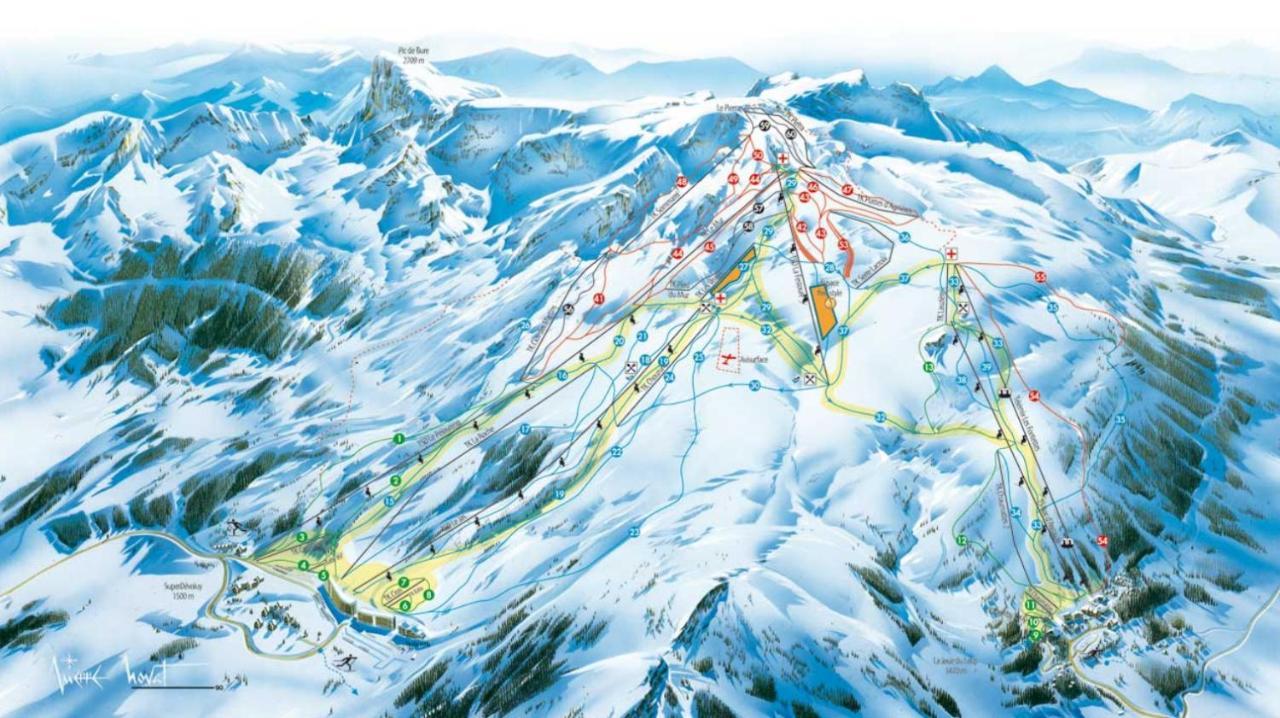 Eden Sur Les Pistes Avec Vue Panoramique Sur La Vallee La Joue du Loup Ngoại thất bức ảnh