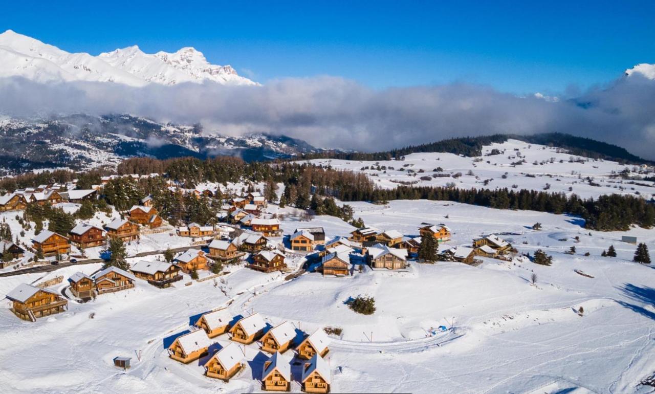 Eden Sur Les Pistes Avec Vue Panoramique Sur La Vallee La Joue du Loup Ngoại thất bức ảnh